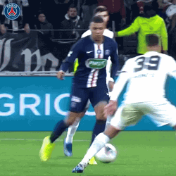 Football Best Player Kylian Mbappe Kicking Ball Score GIF