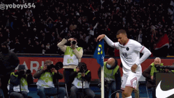 Football Best Player Kylian Mbappe Wassup Guys GIF