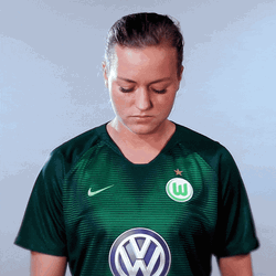 Football Champions League Holding Her White Flag GIF
