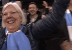 Football Dan Cheering Wooo GIF