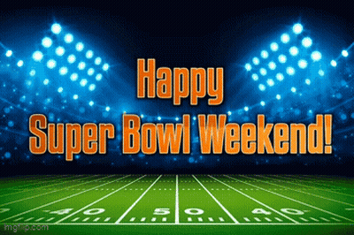 Football Field Happy Super Bowl Weekend GIF