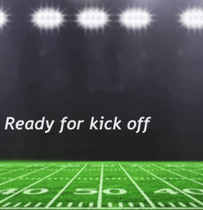 Football Field Ready For Kick Off