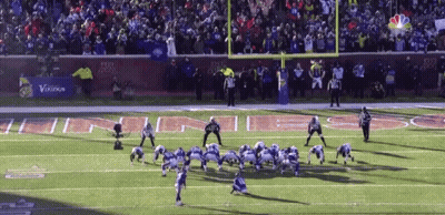 Football Field With Vikings GIF