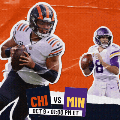Football Game Advertisement Bears Vs Vikings GIF