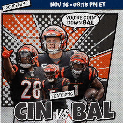 Football Game Advertisement Cincinnati Vs Baltimore GIF