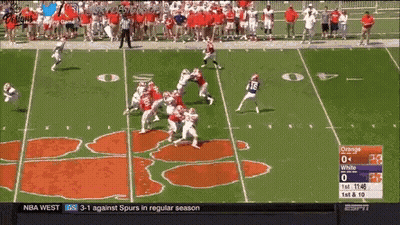 Football Game at Mid American Energy Field