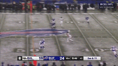 Football Game Between BAL And BUF GIF