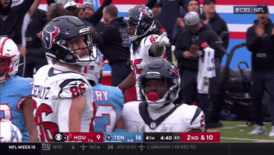 Football Game Between Bears And Texans GIF
