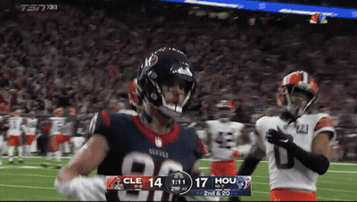 Football Game Between CLE And HOU GIF