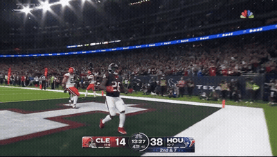 Football Game Between CLE And HOU GIF