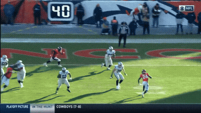 Football Game Between Cowboys And Bears GIF