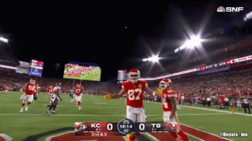 Football Game Between KC And TB GIF