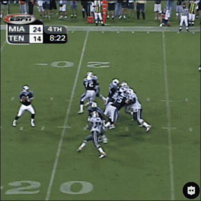 Football Game Between Miami And Tennessee GIF