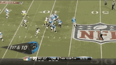 Football Game Between Pit 23 And Car 6 GIF
