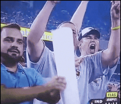 Football Game Between Sea And Arizona Broncos GIF