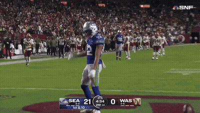 Football Game Between Sea And Was GIF