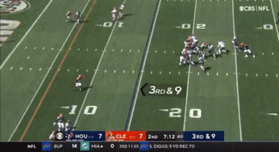 Football Game Broadcast On CBS GIF