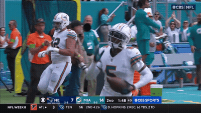 Football Game Broadcast On CBS GIF