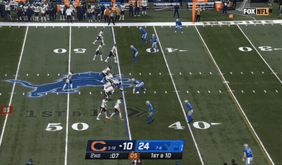 Football Game Detroit Lions Vs Bears GIF