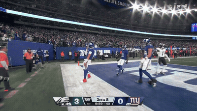 Football Game Giants Vs Broncos GIF