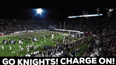 Football Game Go Knights Charge GIF