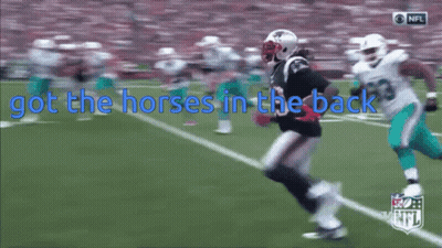 Football Game Got The Horses In The Back GIF