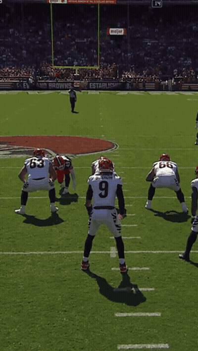Football Game In Front Of Meijer Screen GIF
