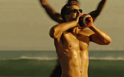 Football Game In Top Gun Maverick  GIF