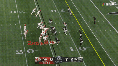 Football Game KC Vs ATL Score 7-0 GIF