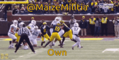 Football Game @Maize Militia GIF
