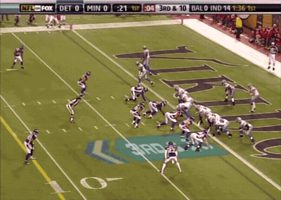 Football Game On 3Rd And 10 Field GIF