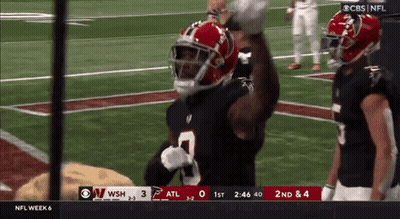 Football Game On CBS And NFL GIF