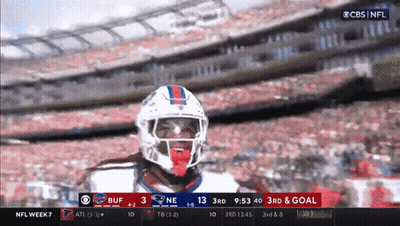 Football Game On CBS And NFL GIF