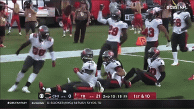 Football Game On CBS And NFL GIF