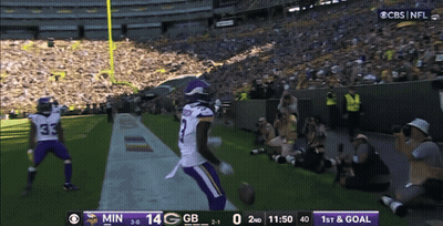 Football Game On CBS GIF