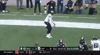 Football Game On CBS GIF