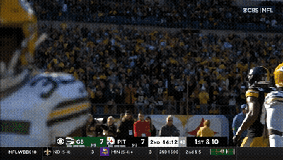 Football Game On CBS GIF