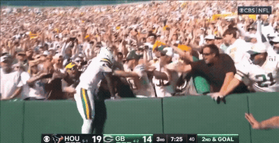 Football Game On CBS GIF