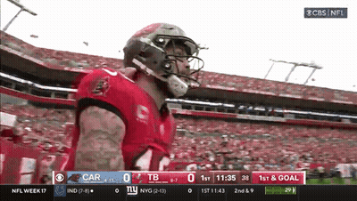 Football Game On CBS Network GIF