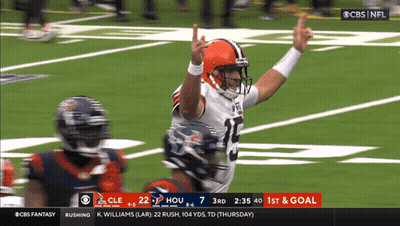Football Game On CBS NFL GIF