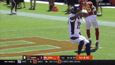 Football Game On CBS Nyg GIF