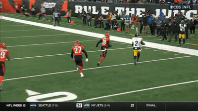 Football Game On CBS GIF