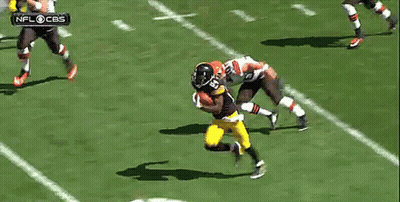 Football Game On CBS GIF