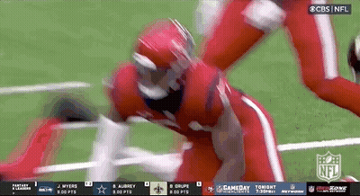 Football Game On CBS GIF