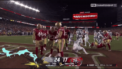 Football Game On ESPN GIF