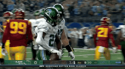 Football Game On ESPN GIF