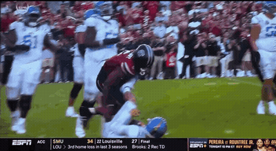 Football Game On ESPN GIF