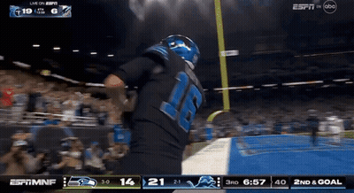 Football Game On ESPN GIF