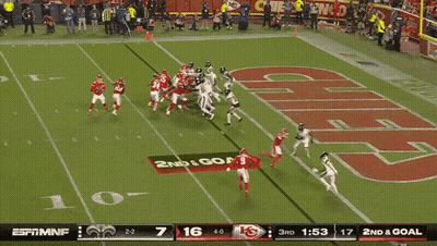 Football Game On ESPN Monday Night GIF