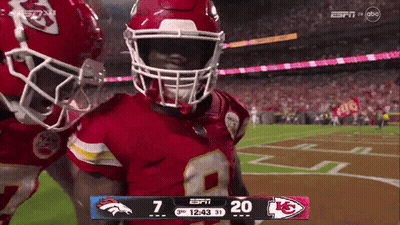 Football Game On ESPN GIF